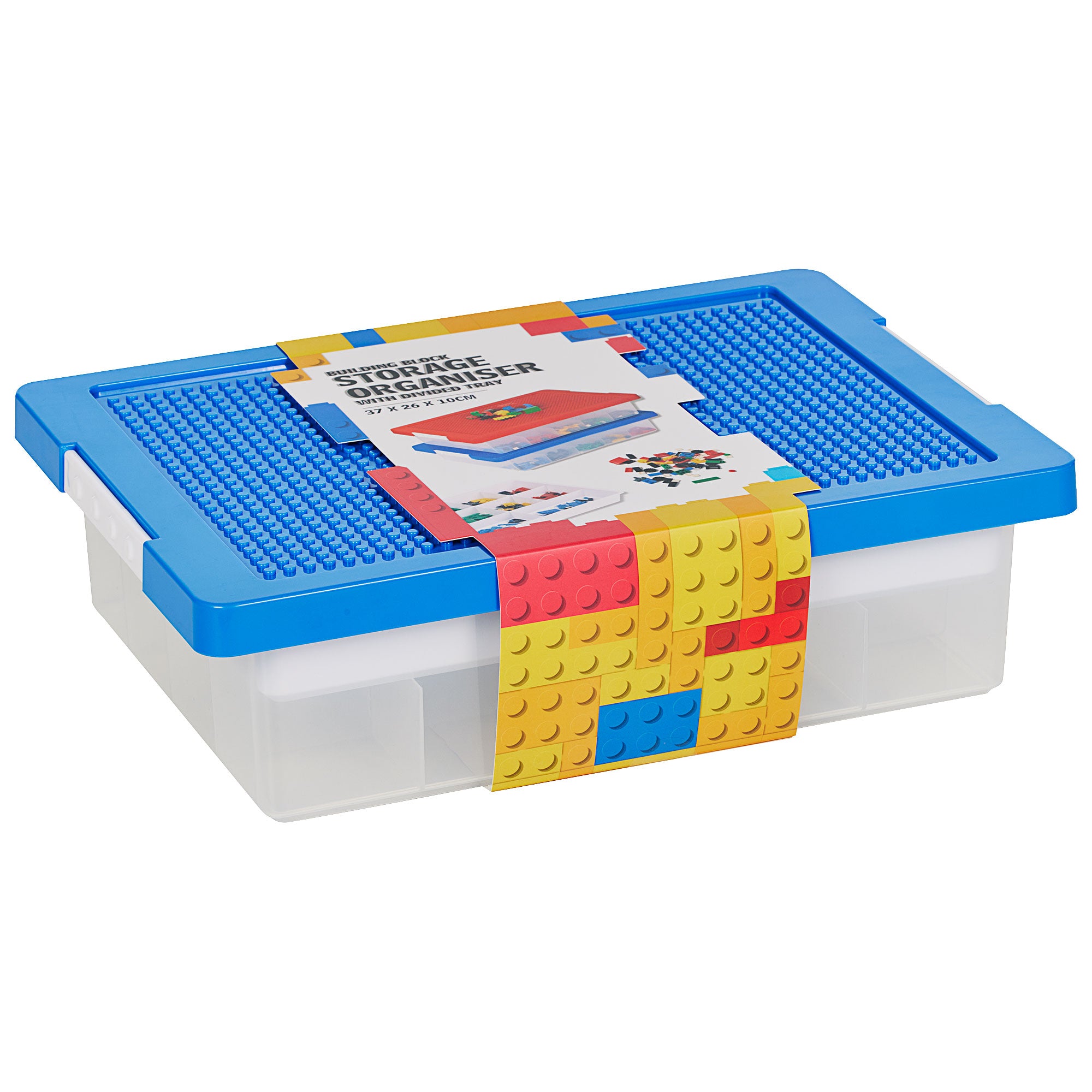 Building Block Storage Organiser Small Assorted The Reject Shop