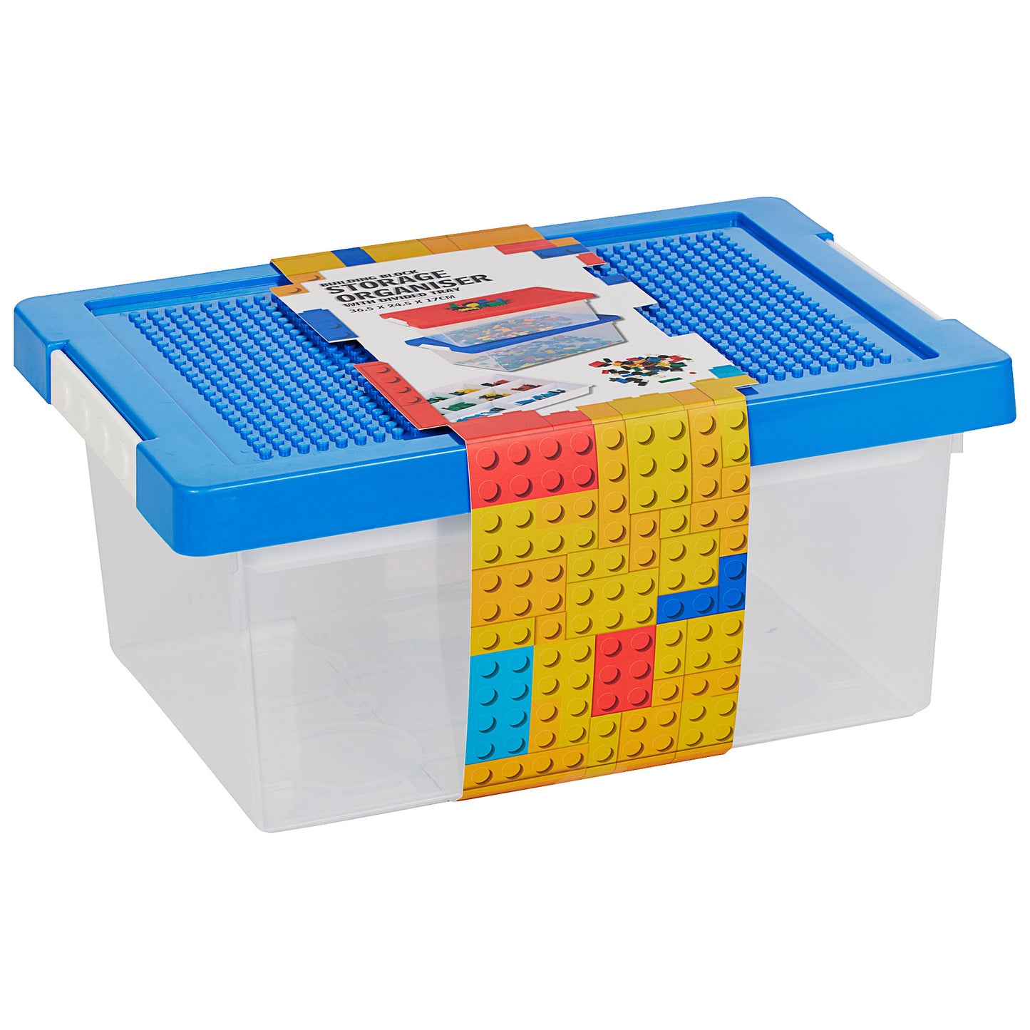 Building Block Storage Organiser Large Asst