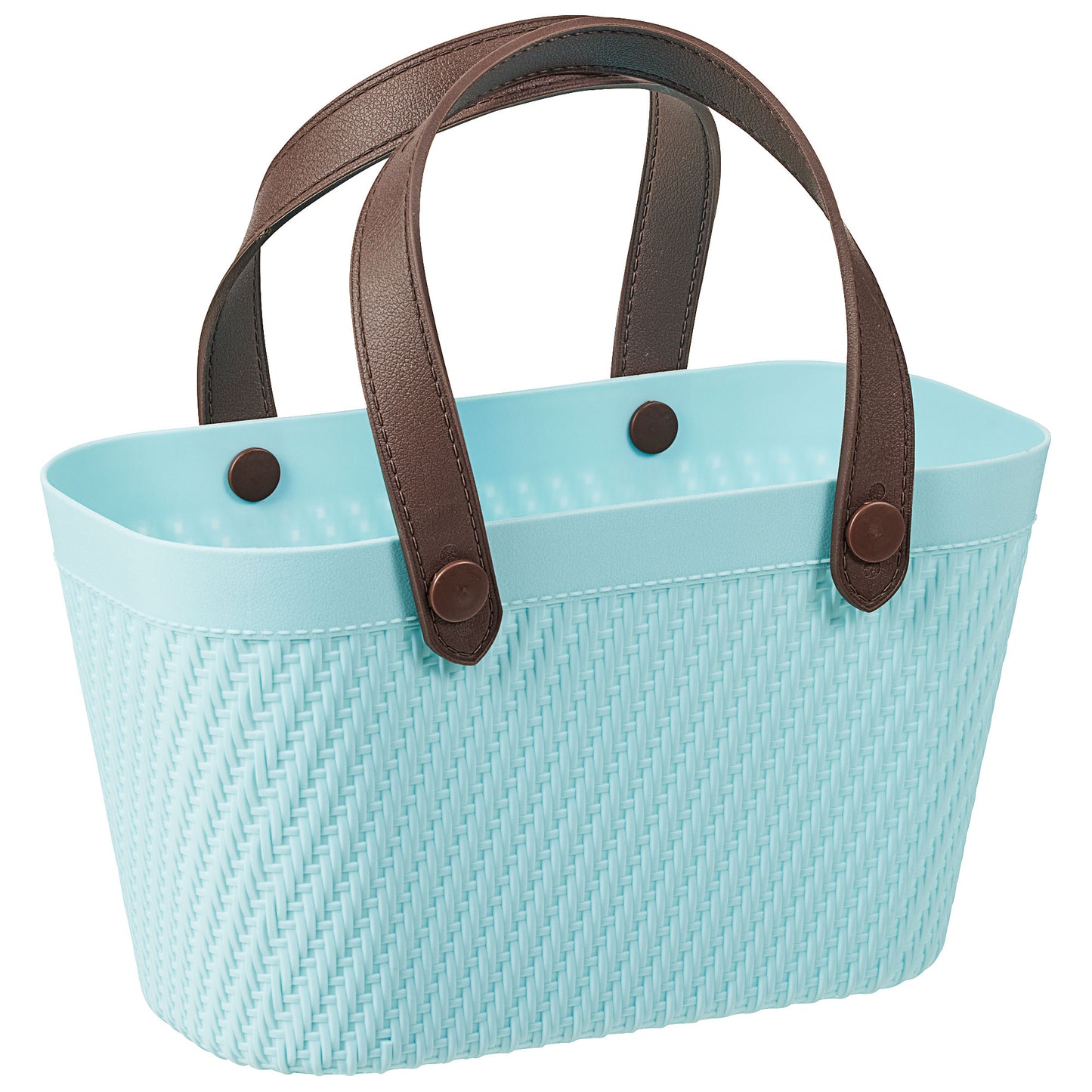 Shopping Basket Aqua Small