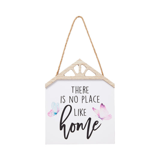 No Place Like Home Hanging Plaque