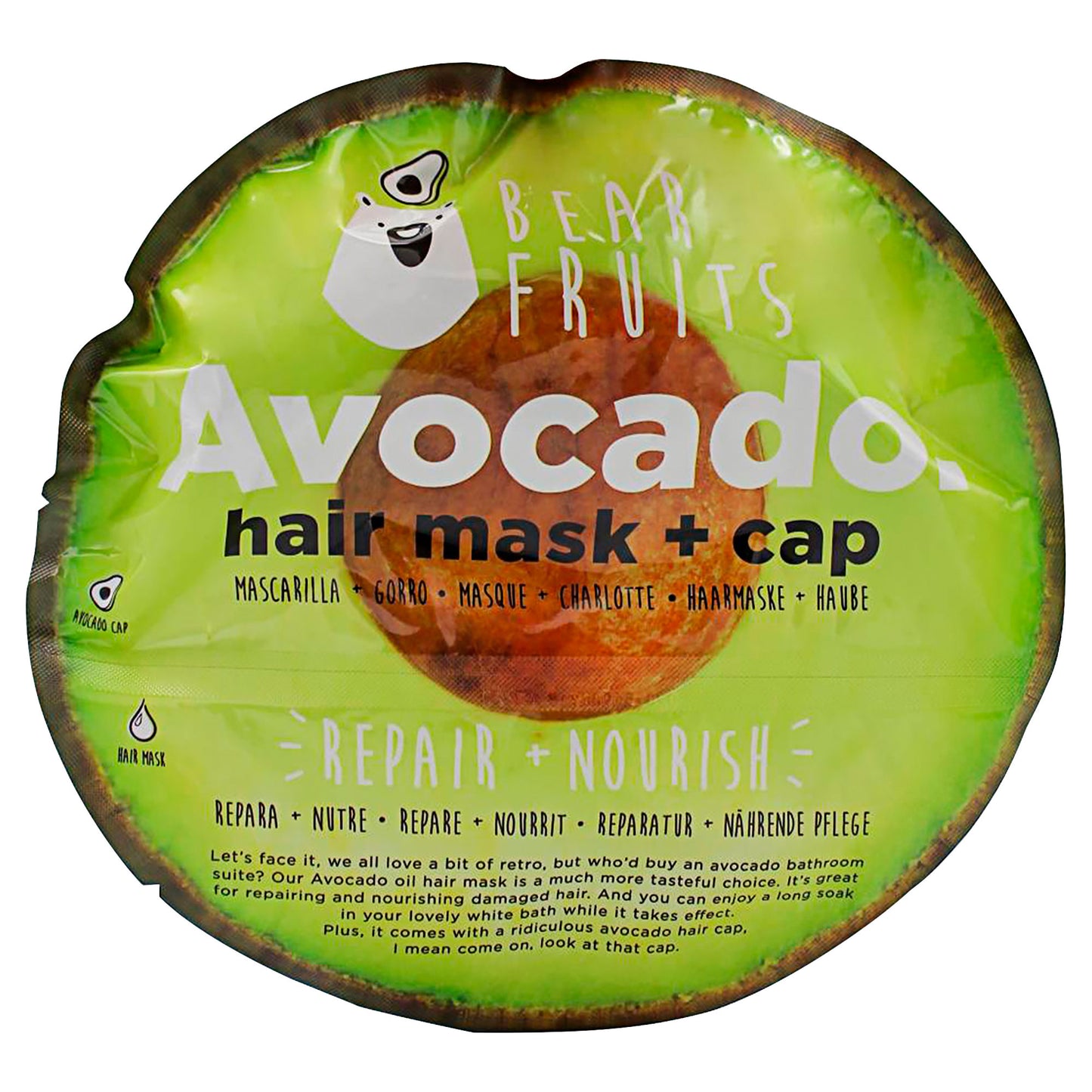 Bear Fruits Avocado Hair Mask Repair & Nourish 20mL