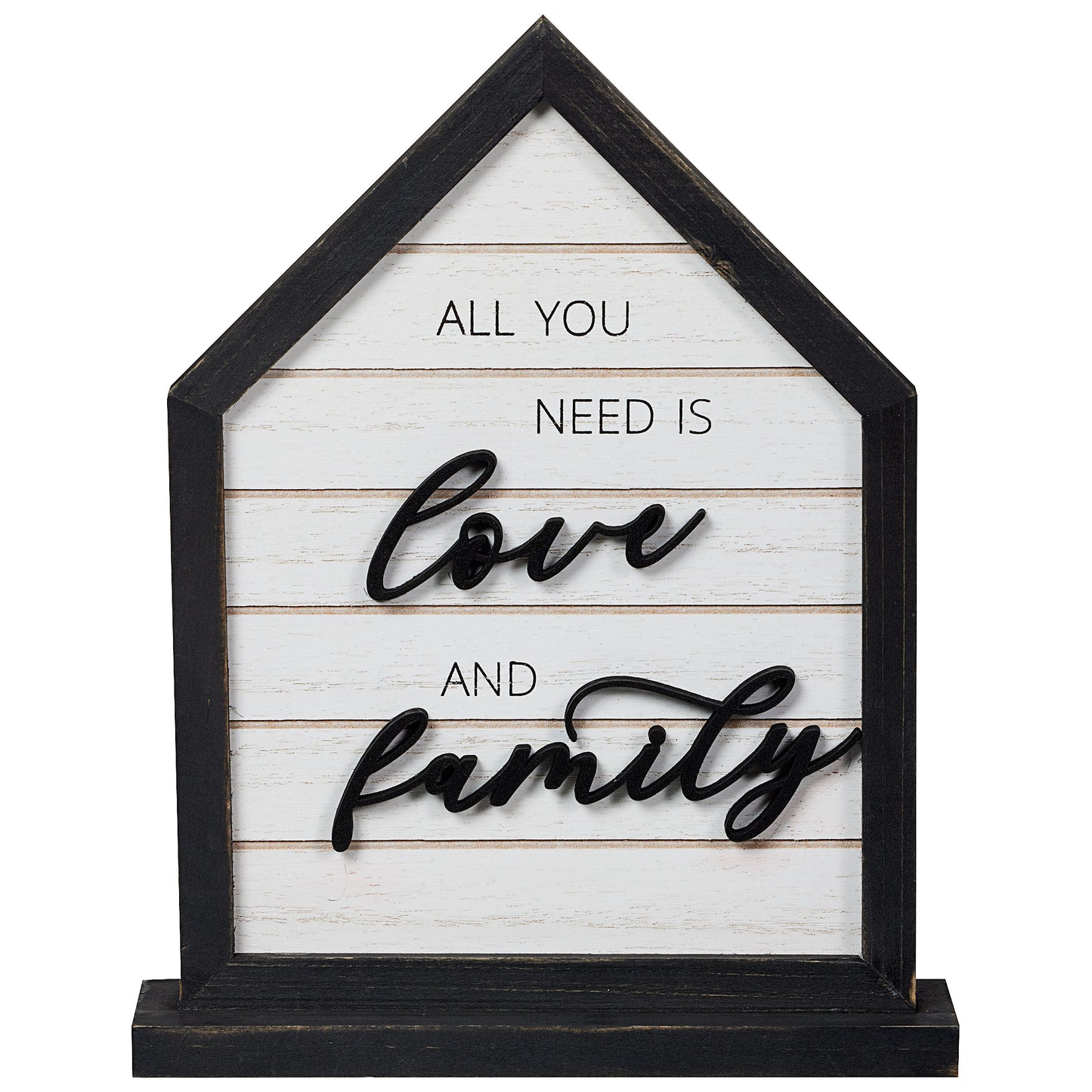 House Shape Sign Table Top Assorted