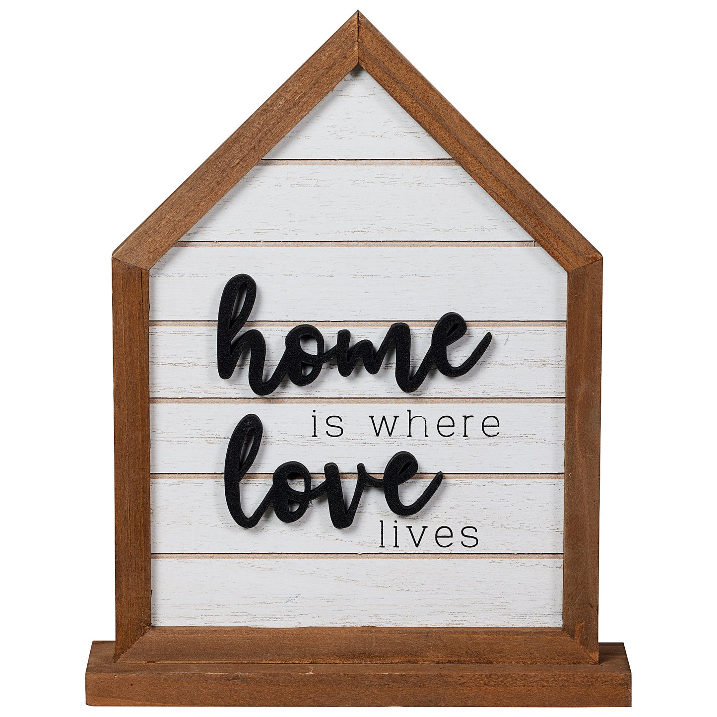 House Shape Sign Table Top Assorted