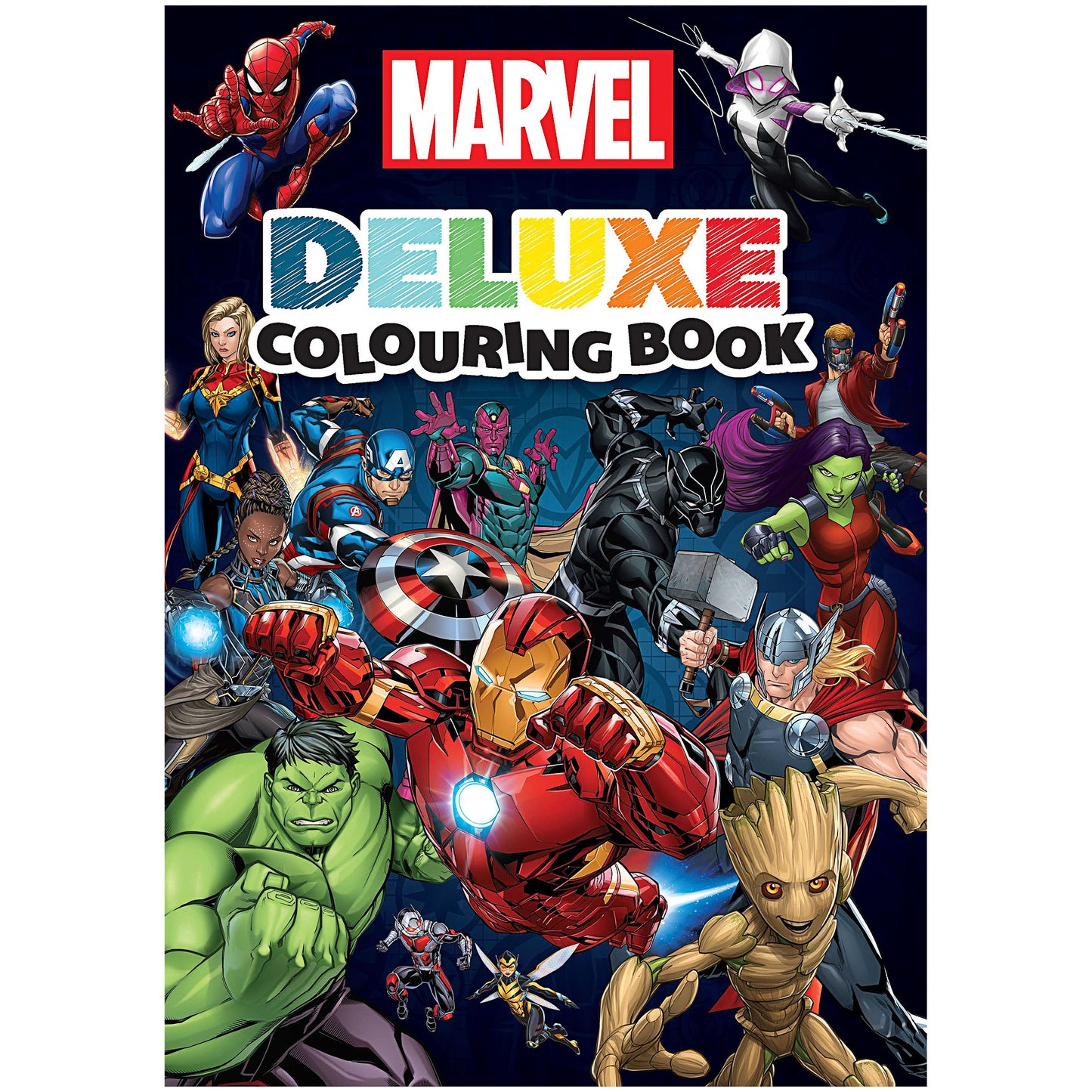 Marvel Deluxe Colouring