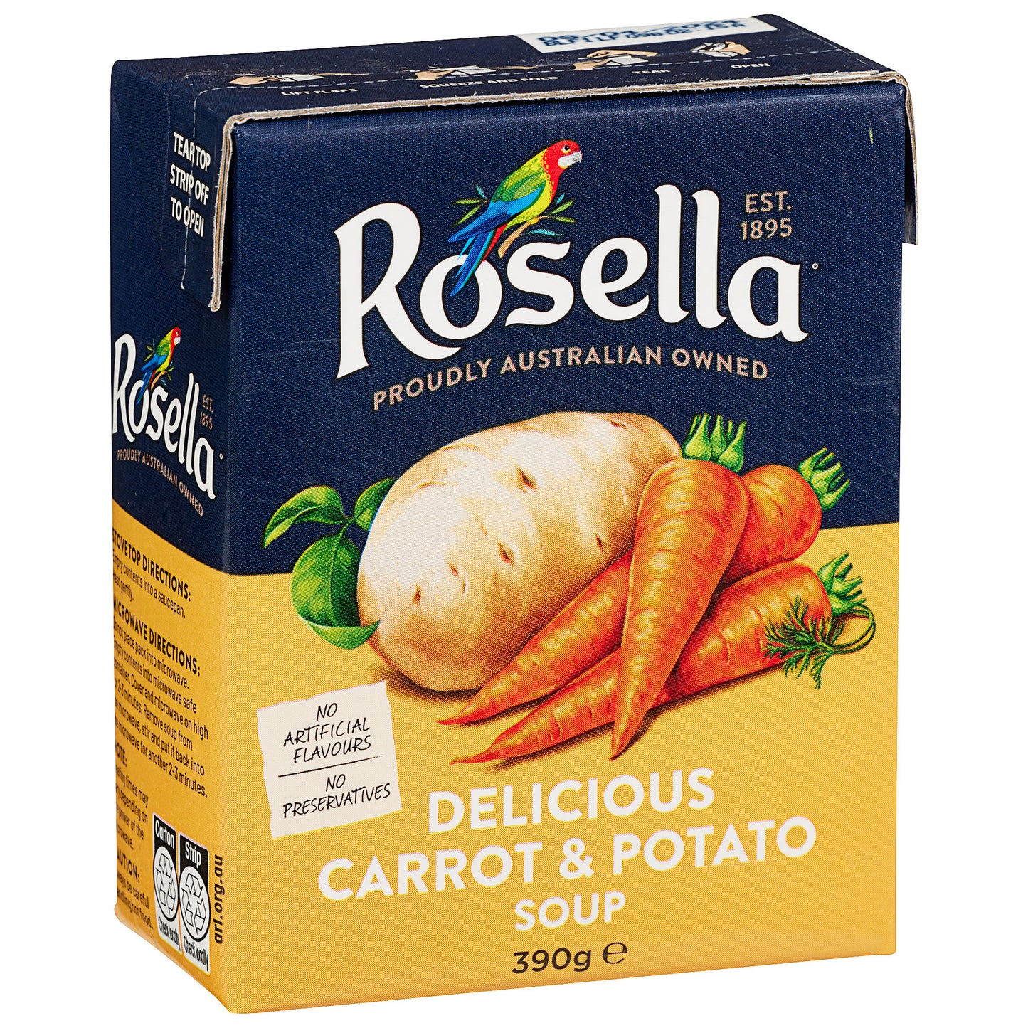 Rosella Deli Carrot & Potato Soup 390g