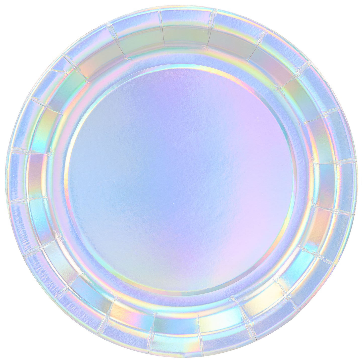 Holographic Plate 18cm 16pk