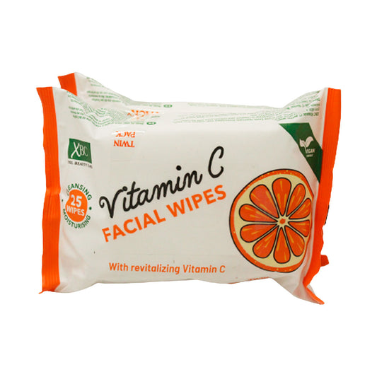 Vitamin C Face Wipes 2x 25pk