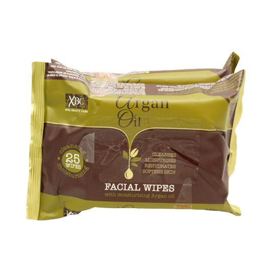 Argan Oil Face Wipes 2x 25pk