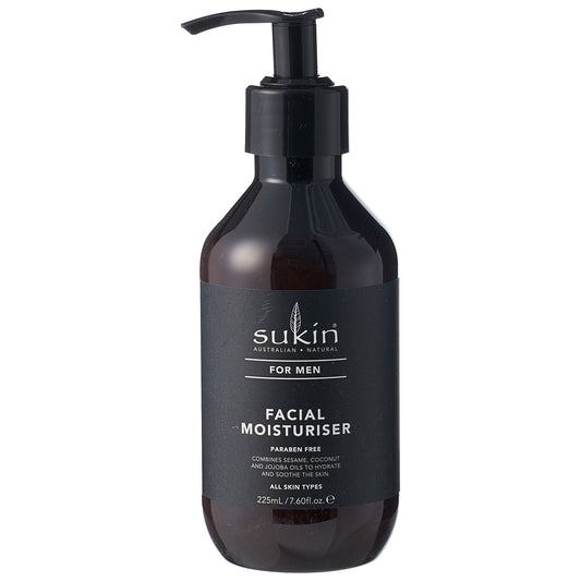 Sukin Men Facial Moisturiser 225mL