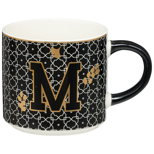Modern Letter M Mug 340mL