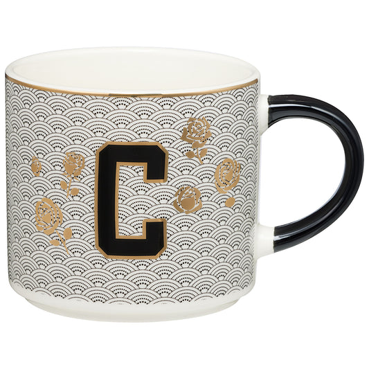 Modern Letter C Mug 340mL