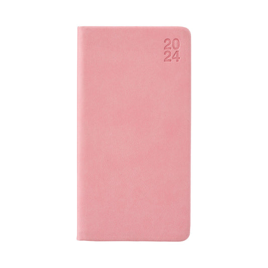 Week View PU Diary 2024 Slimline Assorted