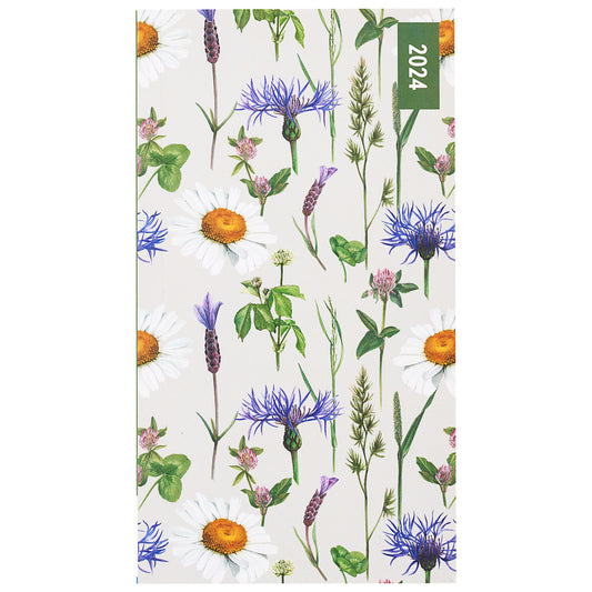 2024 Slimline Diary Lavender & Daisies