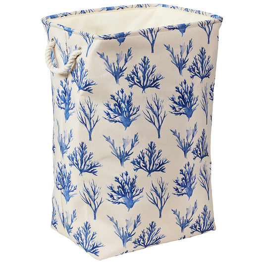 Coral Life Rectangular Laundry Hamper