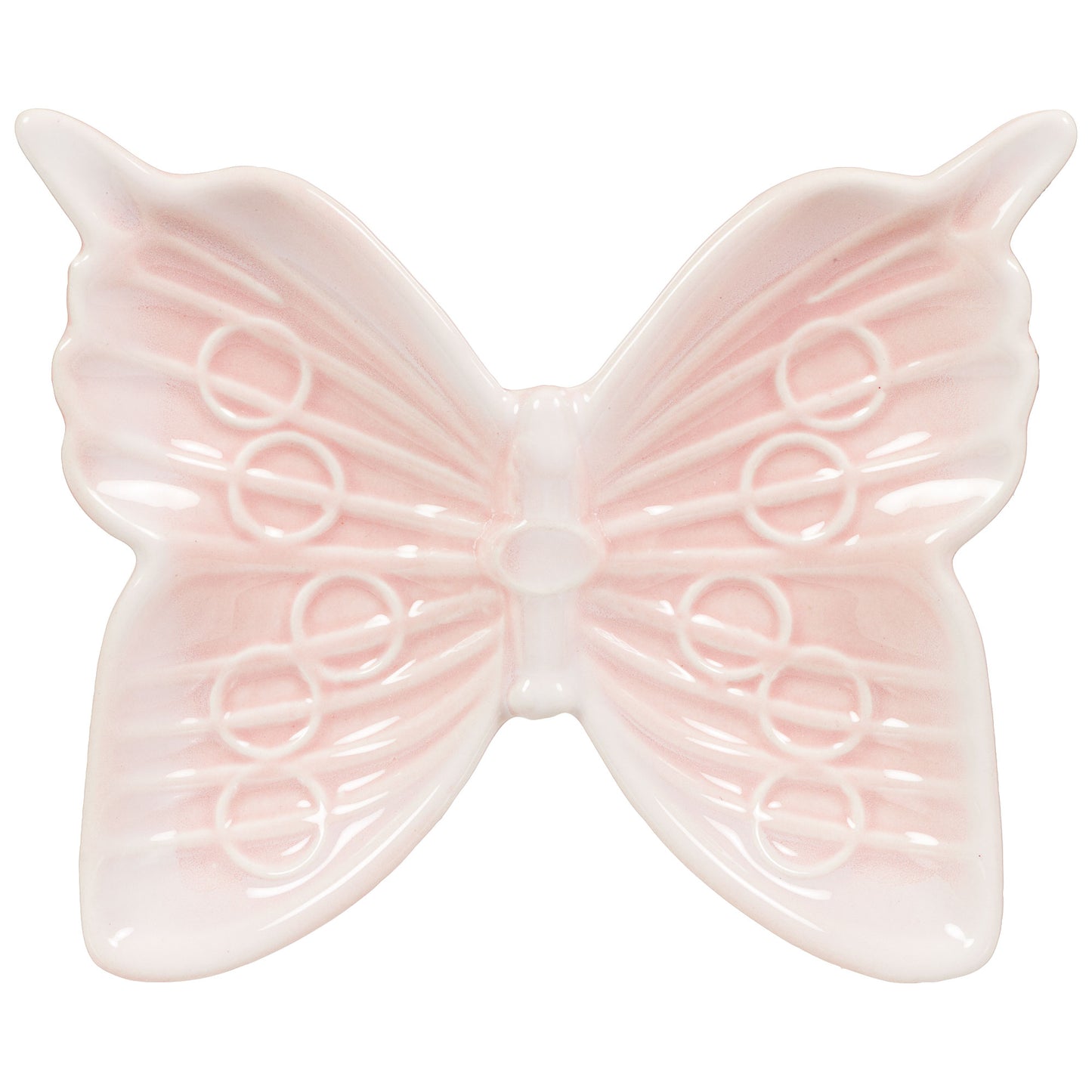 Butterfly Dish Pink