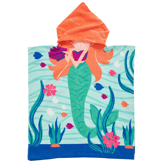 Kids Hooded Towel Shark / Mermaid