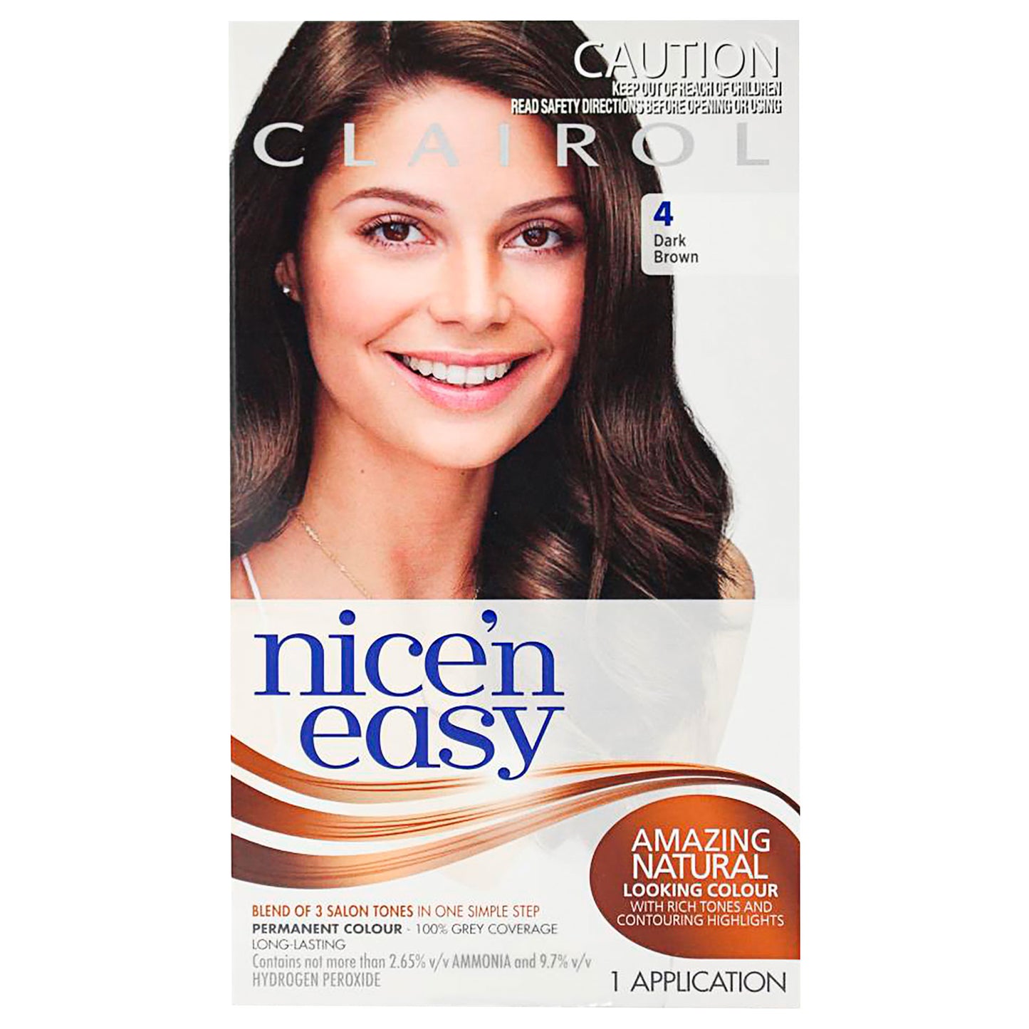 Clairol Nice 'N' Easy 4 Natural Dark Brown