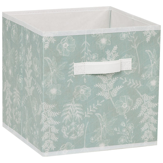 Foldable Storage Cube - Green Meadow 27cm