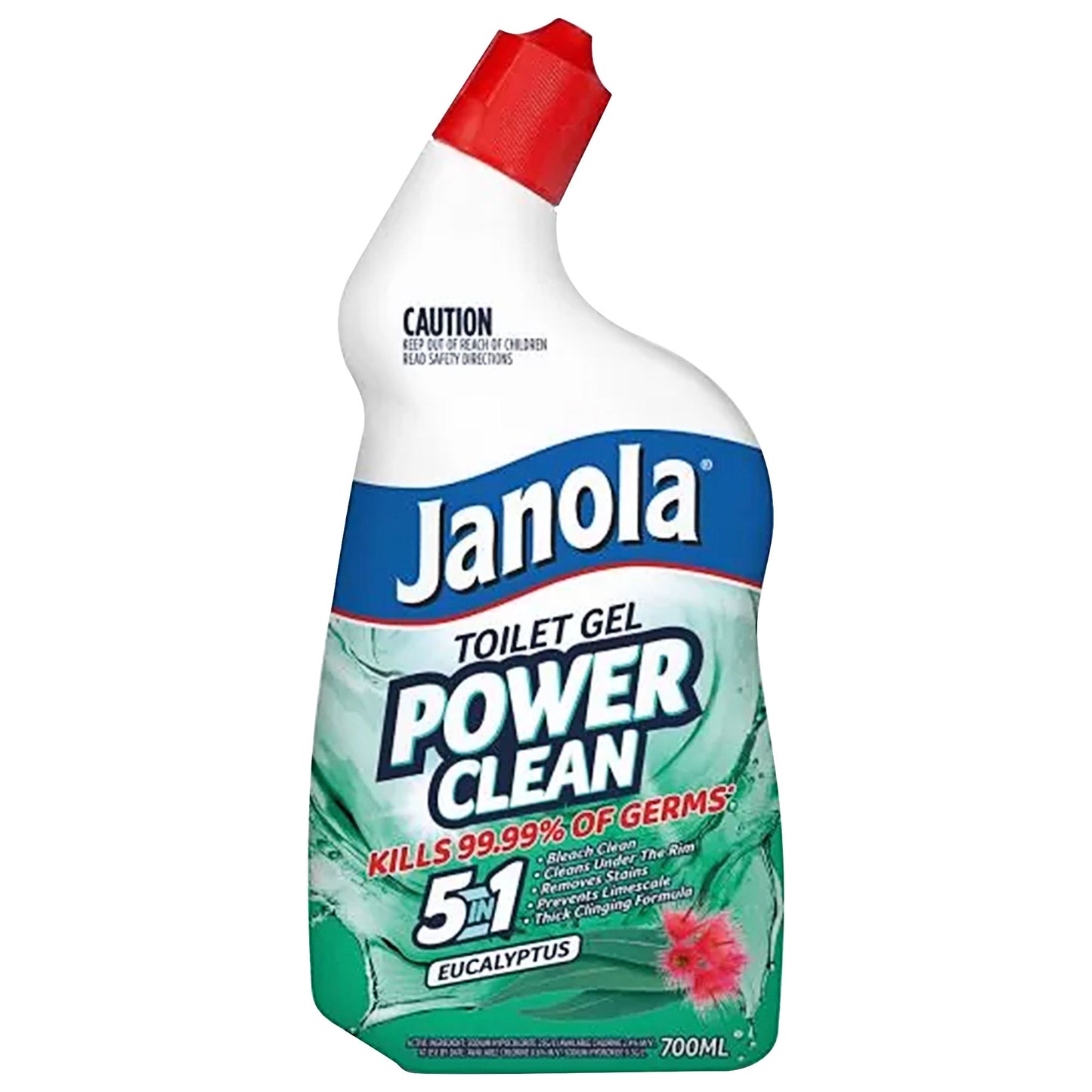 Janola Toilet Gel 5-In-1 Eucalyptus 700mL