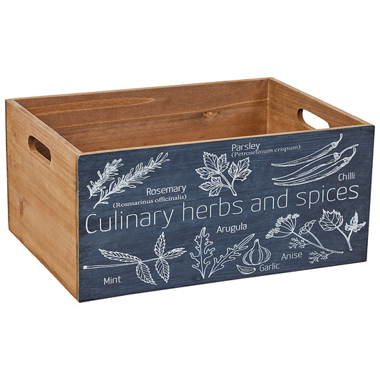 Tuscan Herbs Crate Large