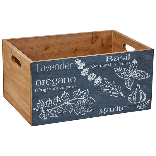 Tuscan Herbs Crate Medium