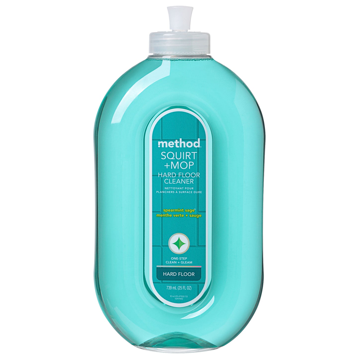 Method Squirt + Mop Hard Floor Cleaner Spearmint Sage 739mL