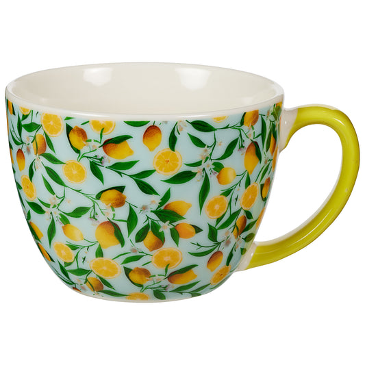 Lemon Foliage Tea Mug 330mL