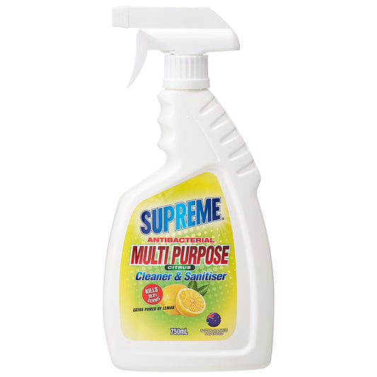 Supreme Antibacterial Multipurpose Cleaner & Sanitiser 750mL