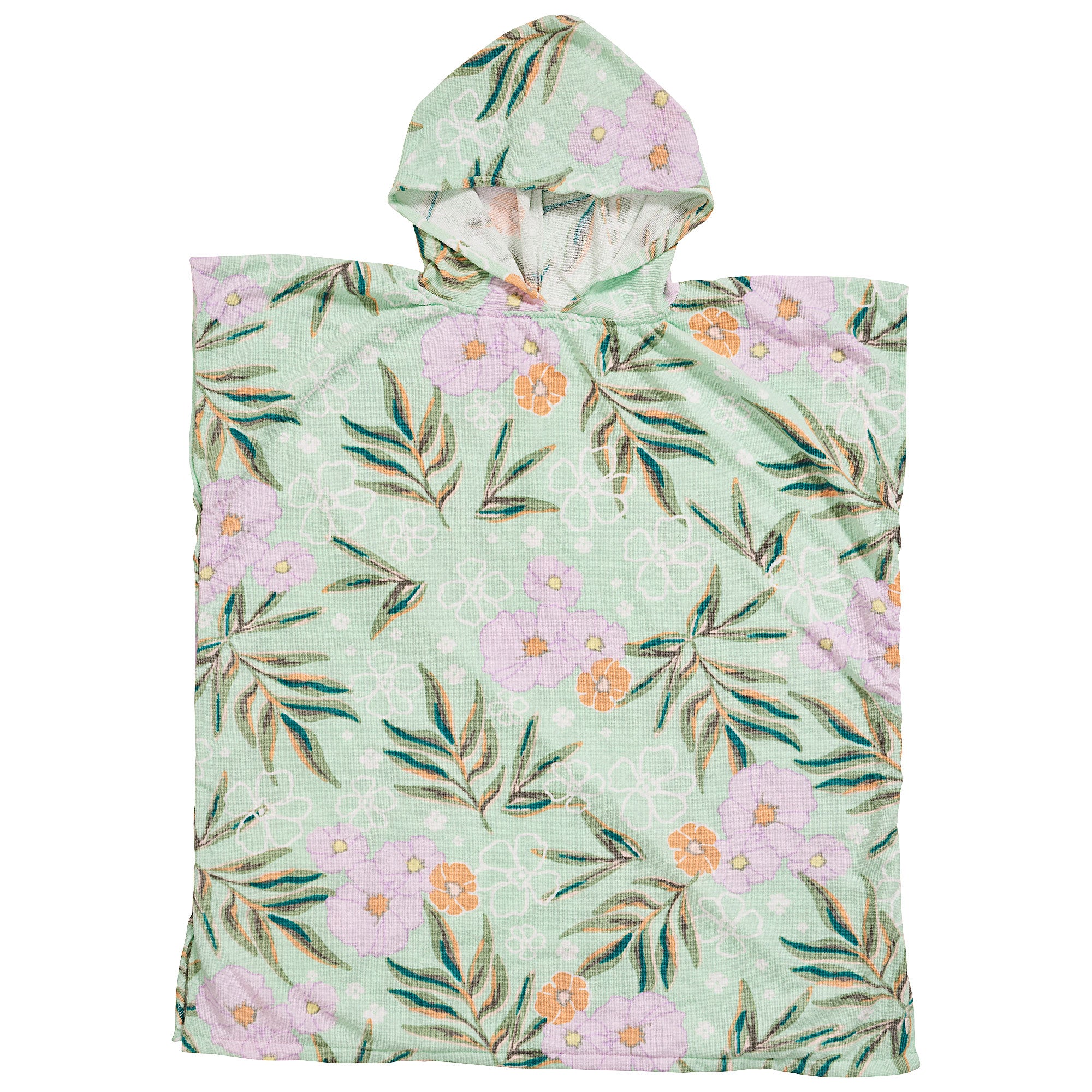 Micro Fibre Hooded Towel Adelle Floral The Reject Shop