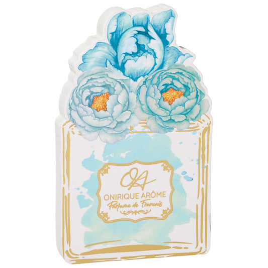 Laquered Floral Perfume Box Top