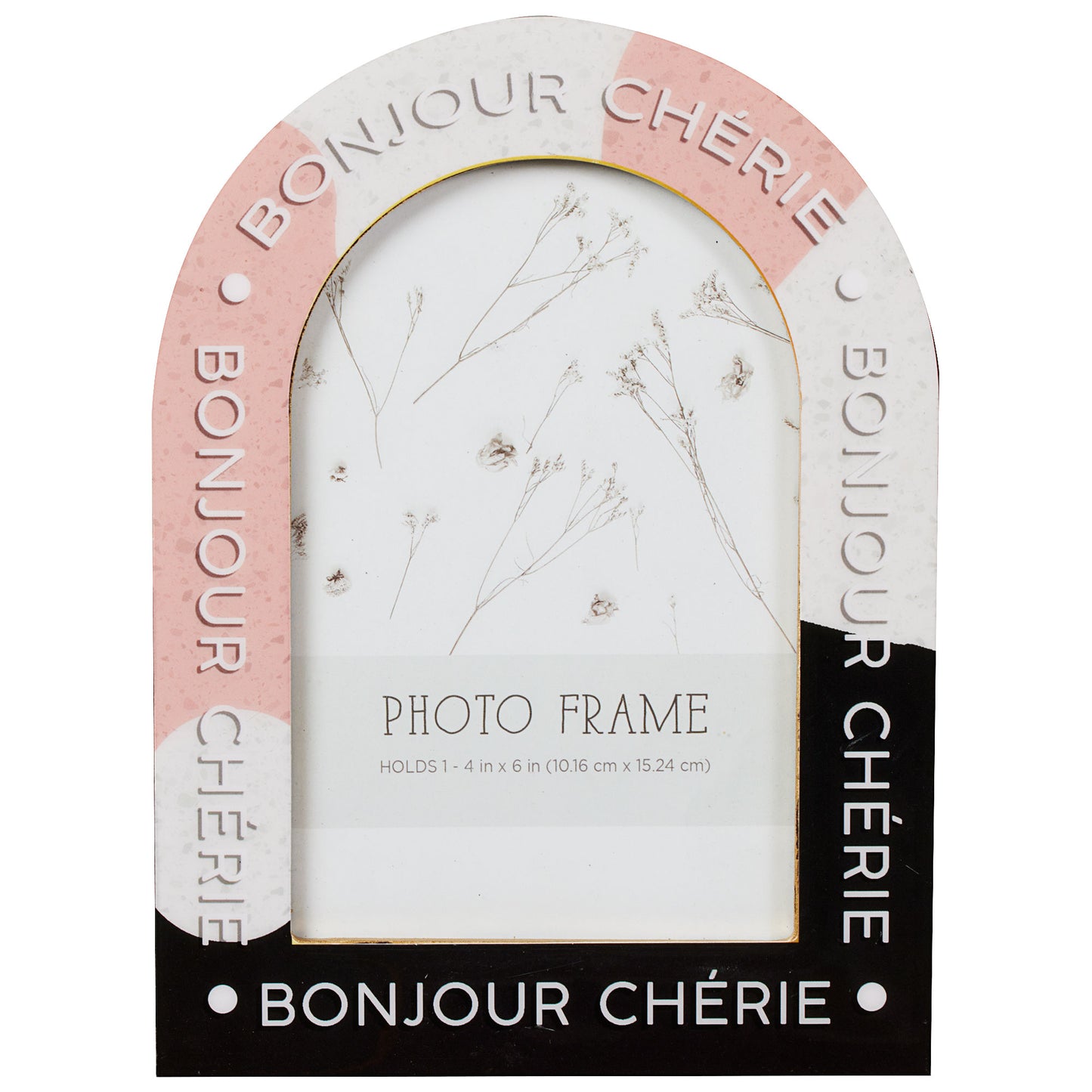 Lacquered Arch French Photo Frame 4x6"