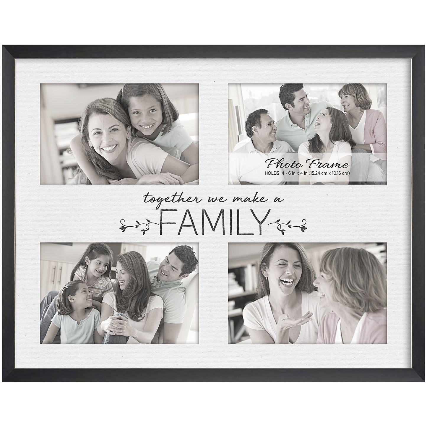 Sentiment 4 Window Collage Frame Assorted