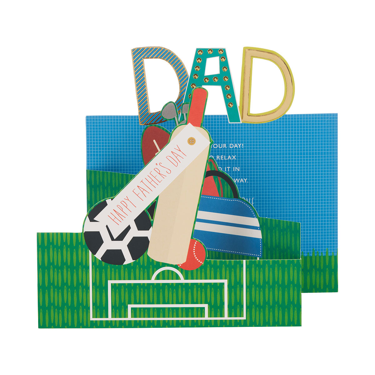 Father's Day Card Cut It Sports