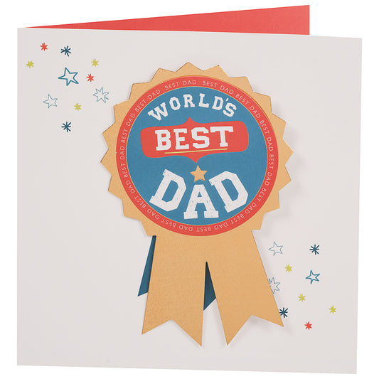 Father's Day Card My Dad Medal