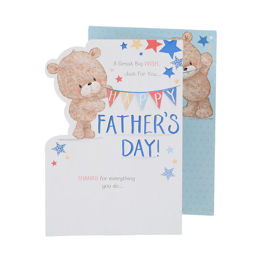 Father's Day Card Two Cute Bears