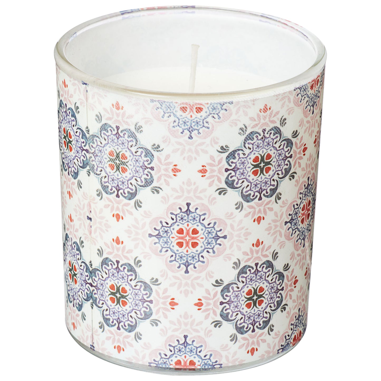 Tuscany Print Decal Candle Assorted