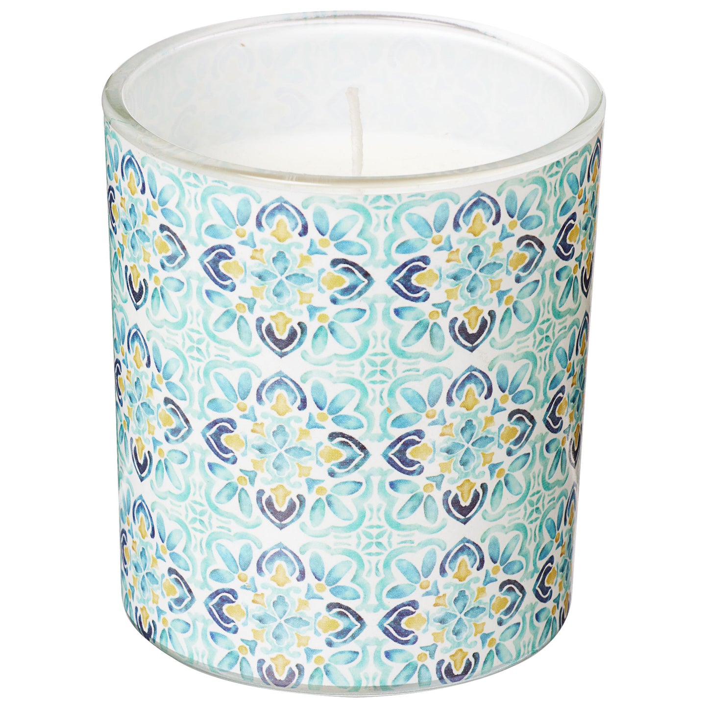 Tuscany Print Decal Candle Assorted