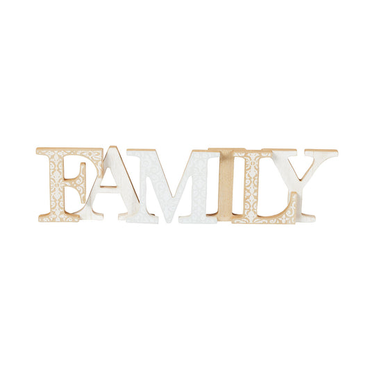 Family Wooden Tabletop Sign