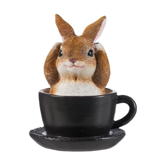 Hear/See/Speak Coffee Cup Rabbit Assorted