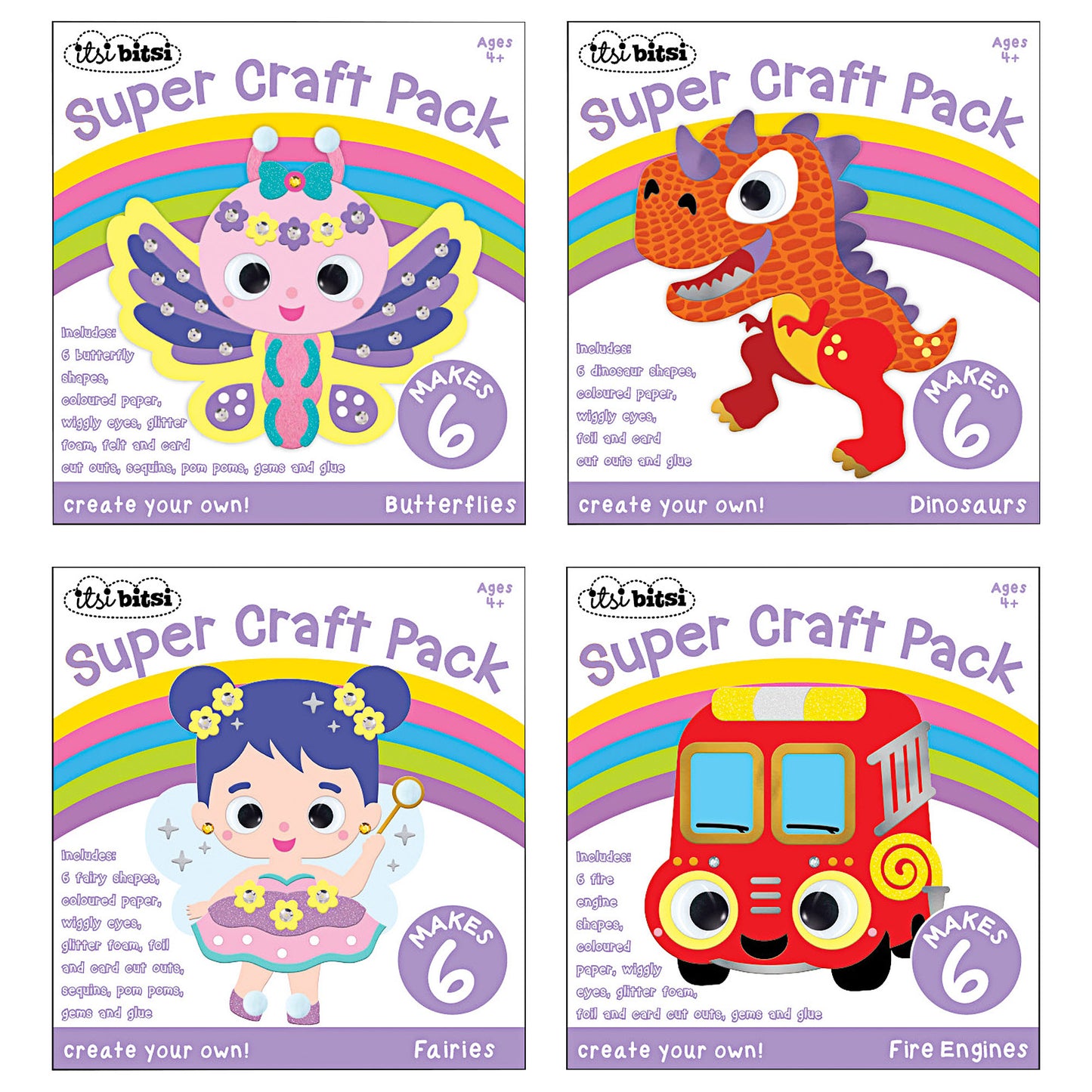 Super Craft Kit 6pc Set A