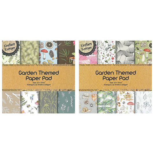 Garden Theme Paper Pad 15cm