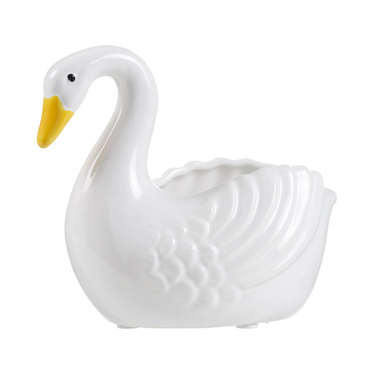 Swan Dolomite Planter