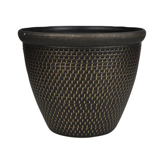 Patterned Plastic Pot 36cm