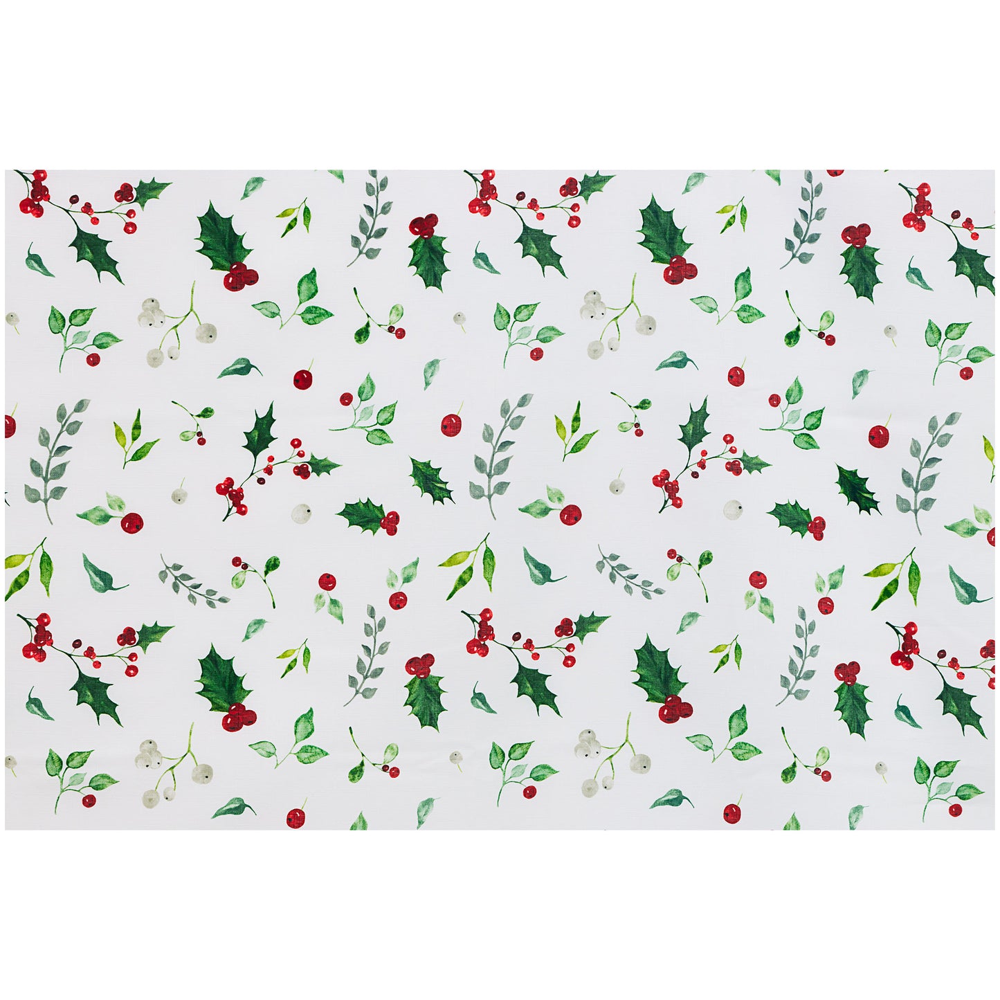 Christmas Fabric Tablecloth Printed 150x225cm Assorted