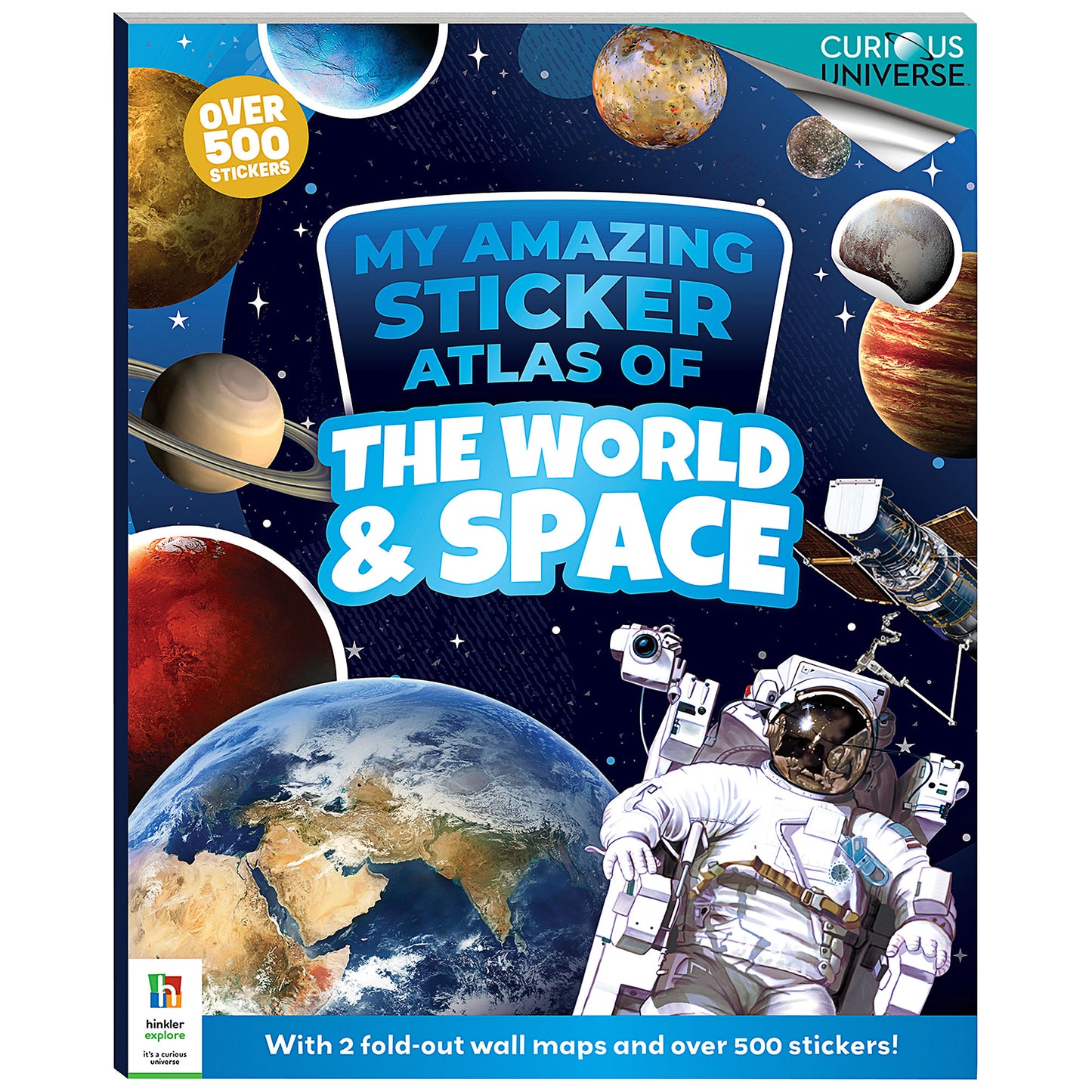 Incredible Sticker Atlas: World and Space