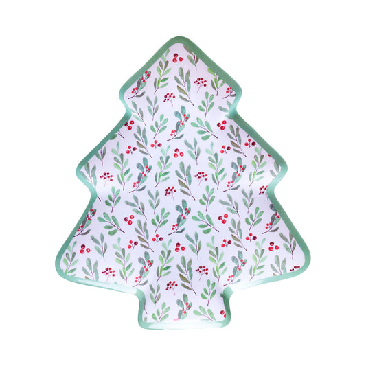 Melamine Tree Tray 38cm Assorted