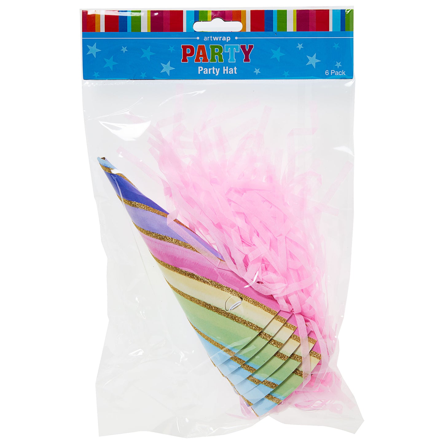 Party Hats Unicorn 6pk