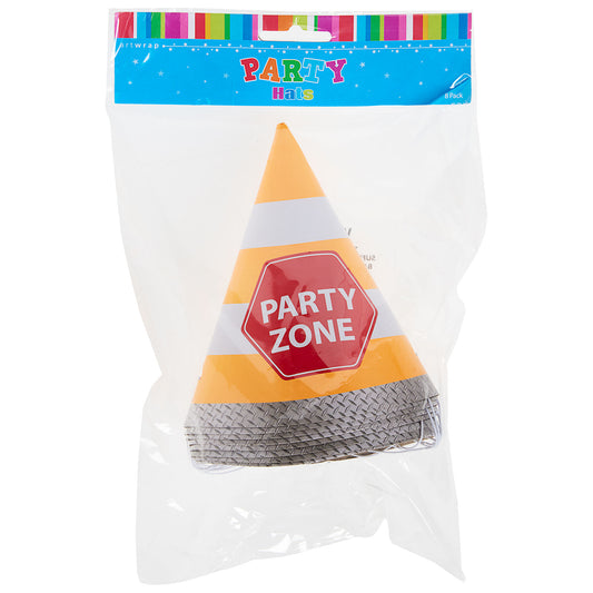 Party Hat Construction 8pk