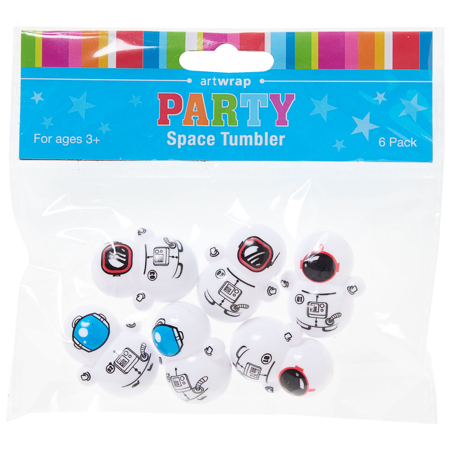 Party Favour Space Tumbler 6pk