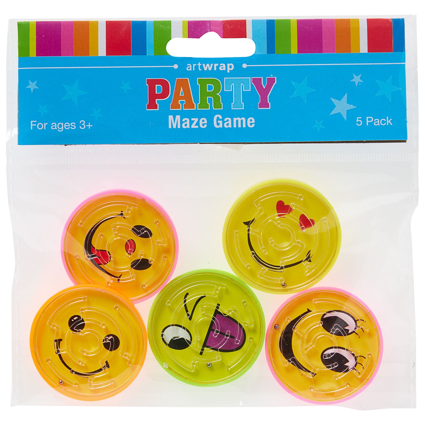 Party Favour Maze Game 5pk